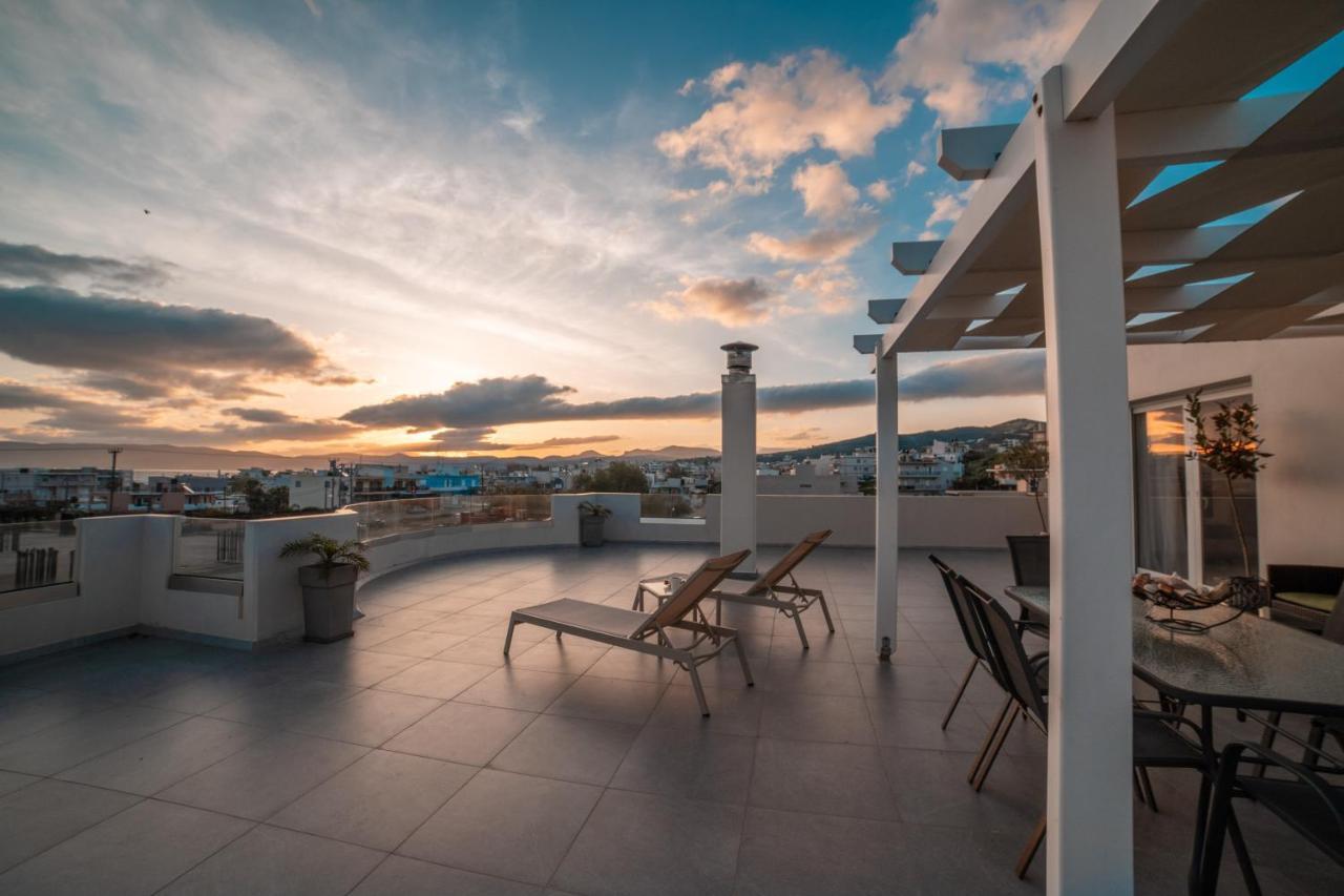 Home Sweet Home - Big Balcony With Great View Киссамос Экстерьер фото