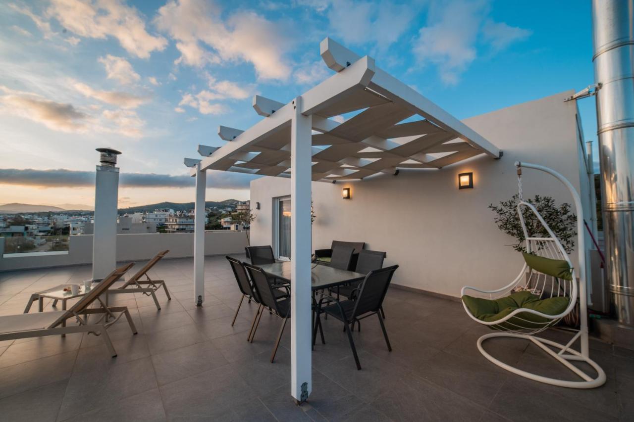 Home Sweet Home - Big Balcony With Great View Киссамос Экстерьер фото