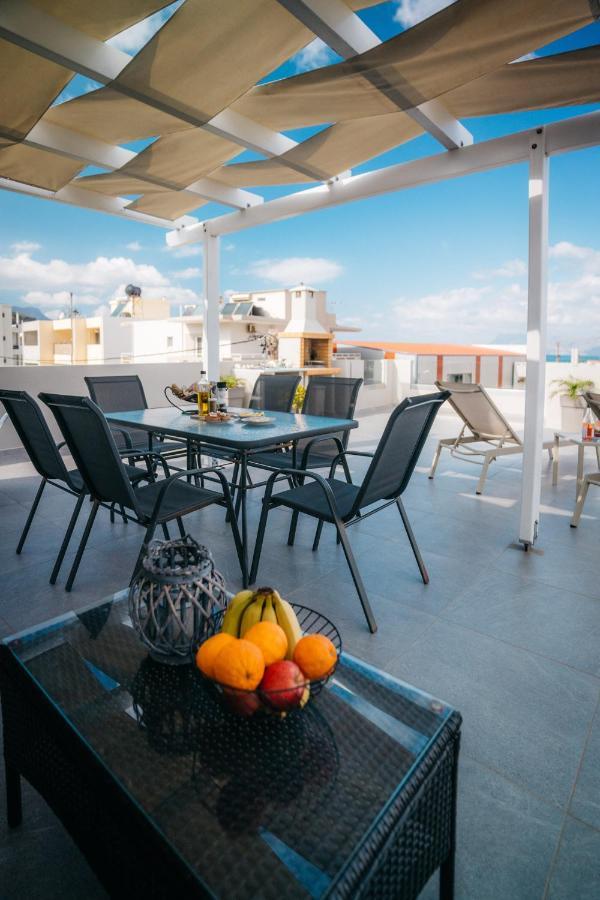 Home Sweet Home - Big Balcony With Great View Киссамос Экстерьер фото